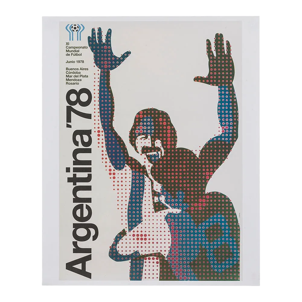 FIFA World Cup Poster Argentina 1978